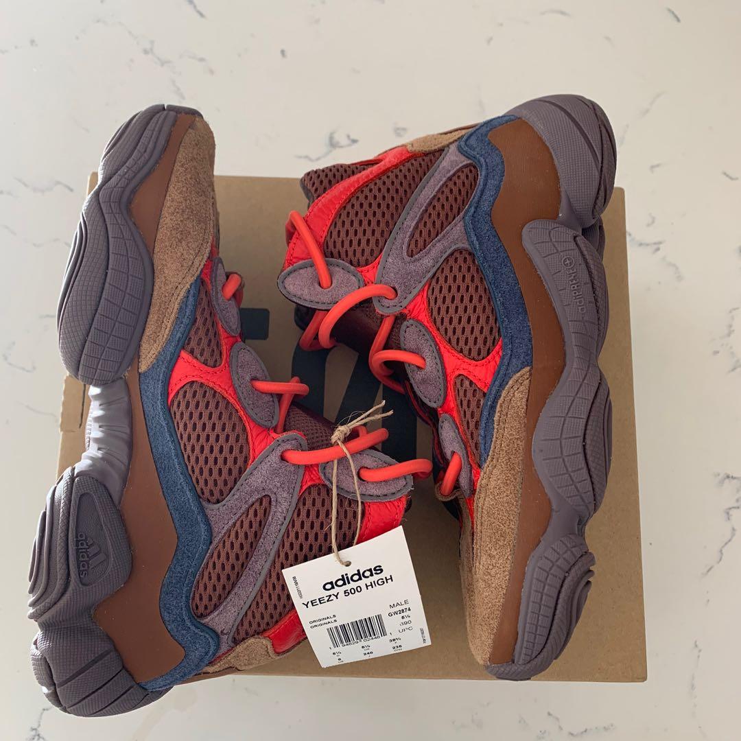 Yeezy 500 High Sumac Women s Fashion Shoes on Carousell