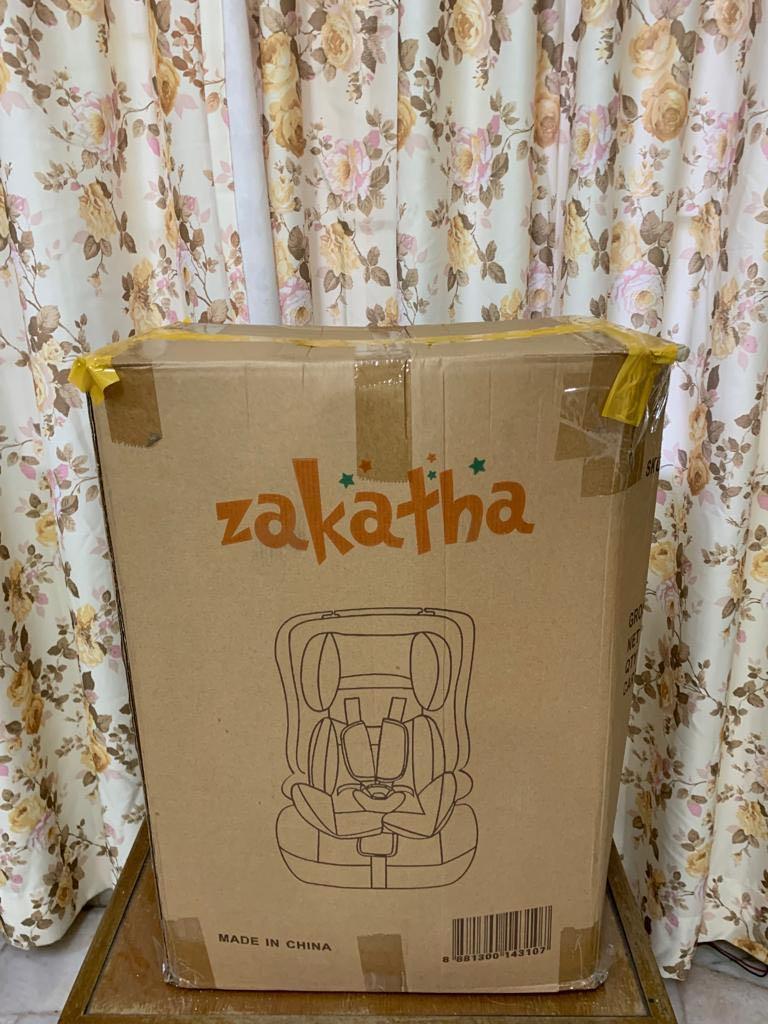 Zakatha child car seat, Babies & Kids, Going Out, Car Seats on Carousell
