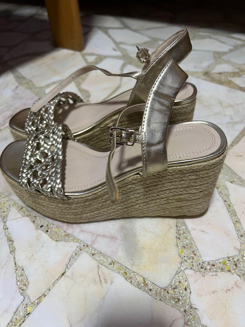 Gold and silver wedges new arrivals