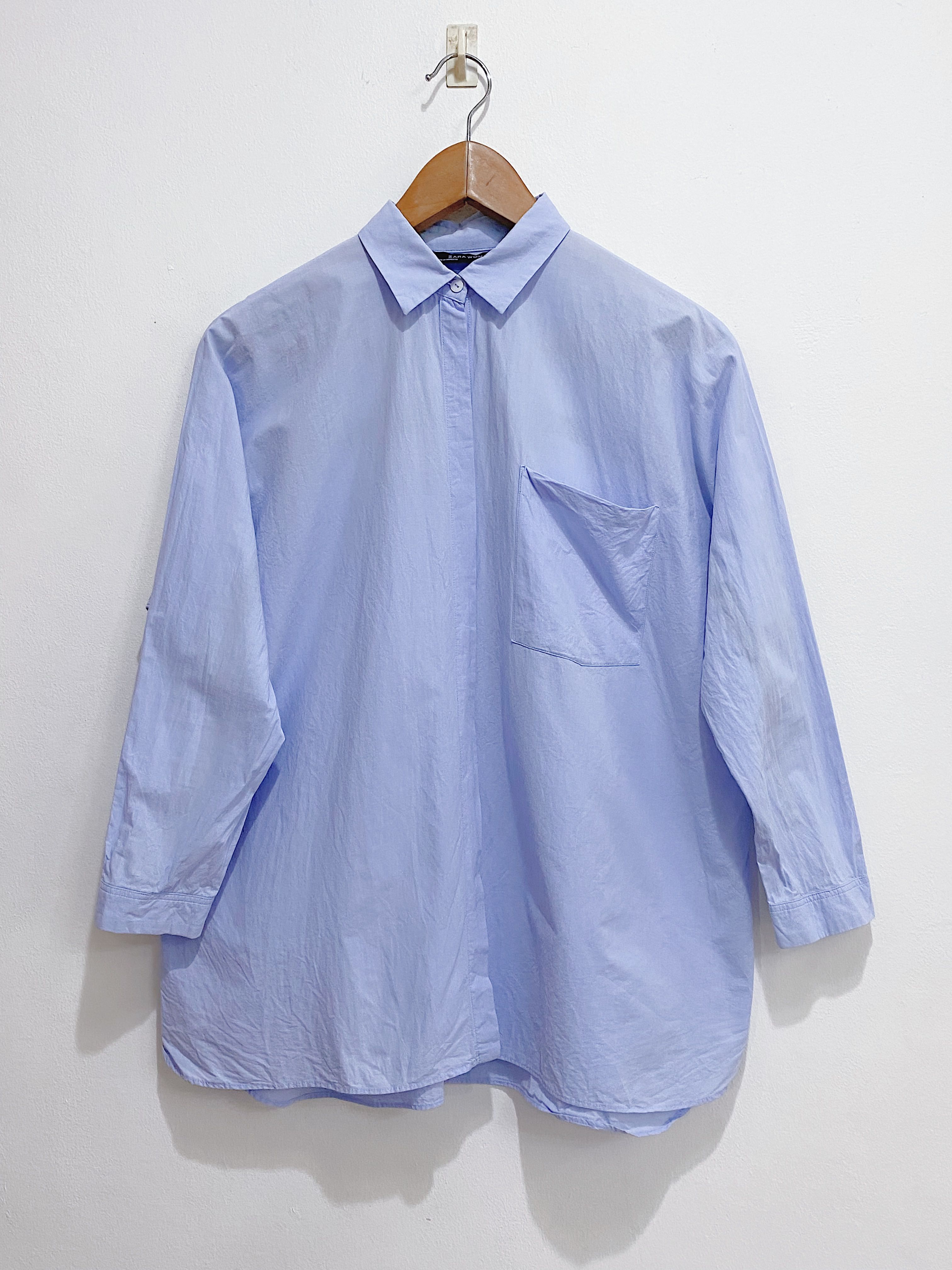 blouse floral zara
