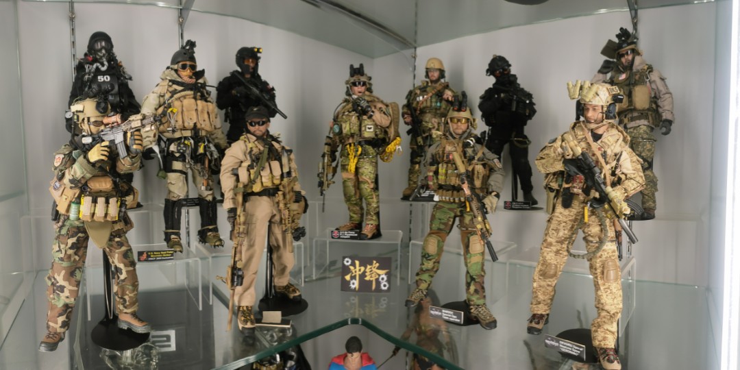 Art Figures SWAT Black Pouch 1/6 toys Bag G.I Joe Damtoys Soldier Dragon 