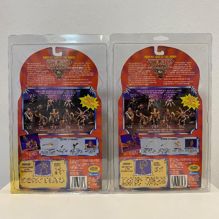 Figurine Vintage Skeleton Warriors Shriek - Playmates Toys 1994 - Occasion