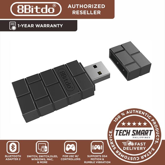 8Bitdo Wireless USB Adapter 2 for Switch/Switch OLED, Windows, Mac & Raspberry Pi Compatible with Xbox Series X & S Controller, Xbox One Bluetooth Controller, Switch Pro and PS5 Controller (Category: Controllers) located in Manila. Submitted by techsmartph (Listing ID 1140726395, Image 1). Description: * Controller compatibility: Xbox Series X Controller, Xbox Series S Controller, Xbox One Bluetooth Controller, PS5/PS4/PS3 Controller, Switch Pro,