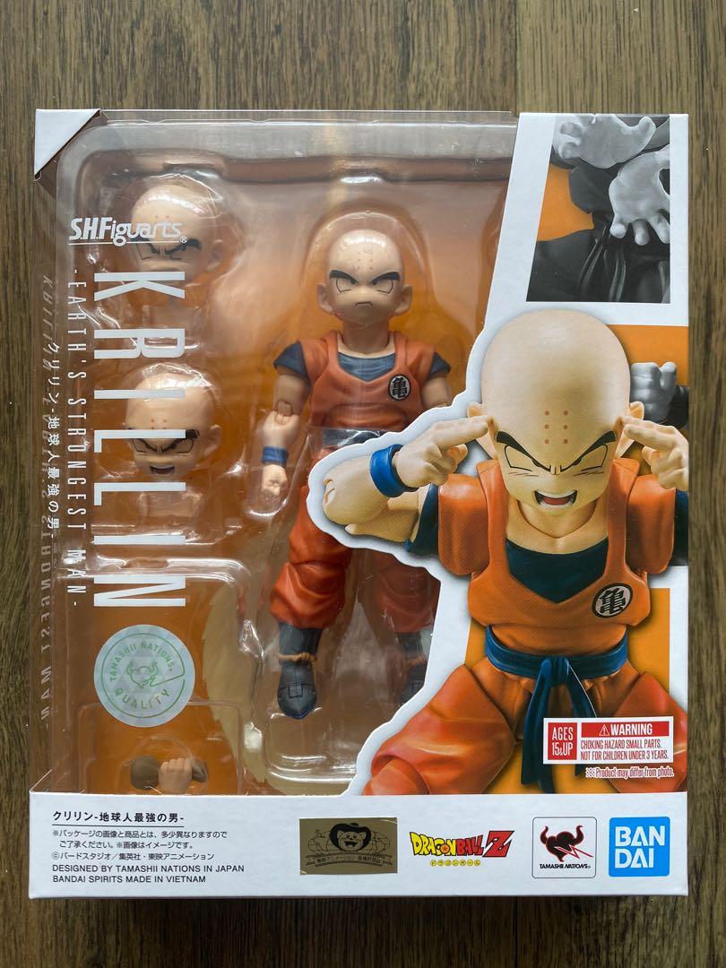 日版shf 無閑krillin 無閒無限龍珠dragon Ball Z 興趣及遊戲 玩具 遊戲類 Carousell