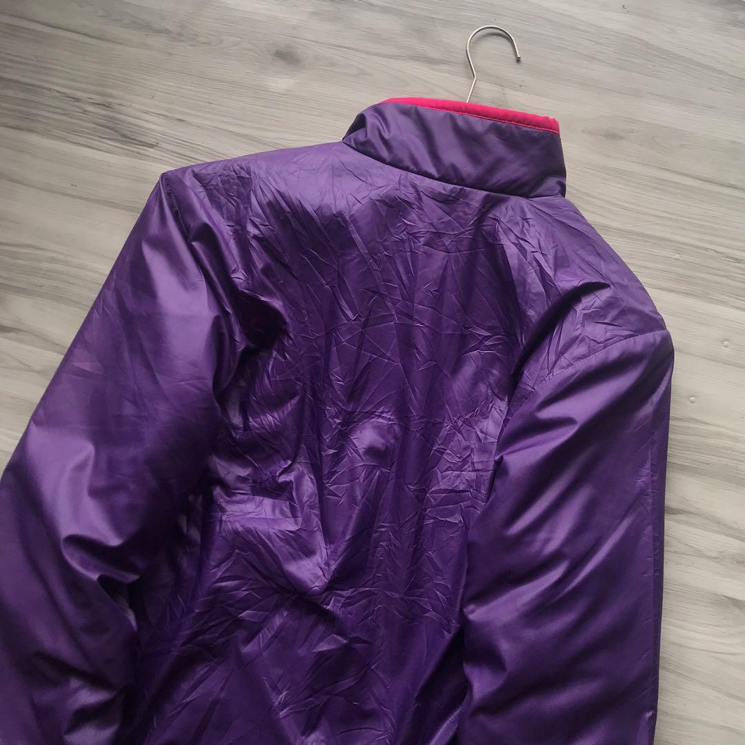 adidas purple coat