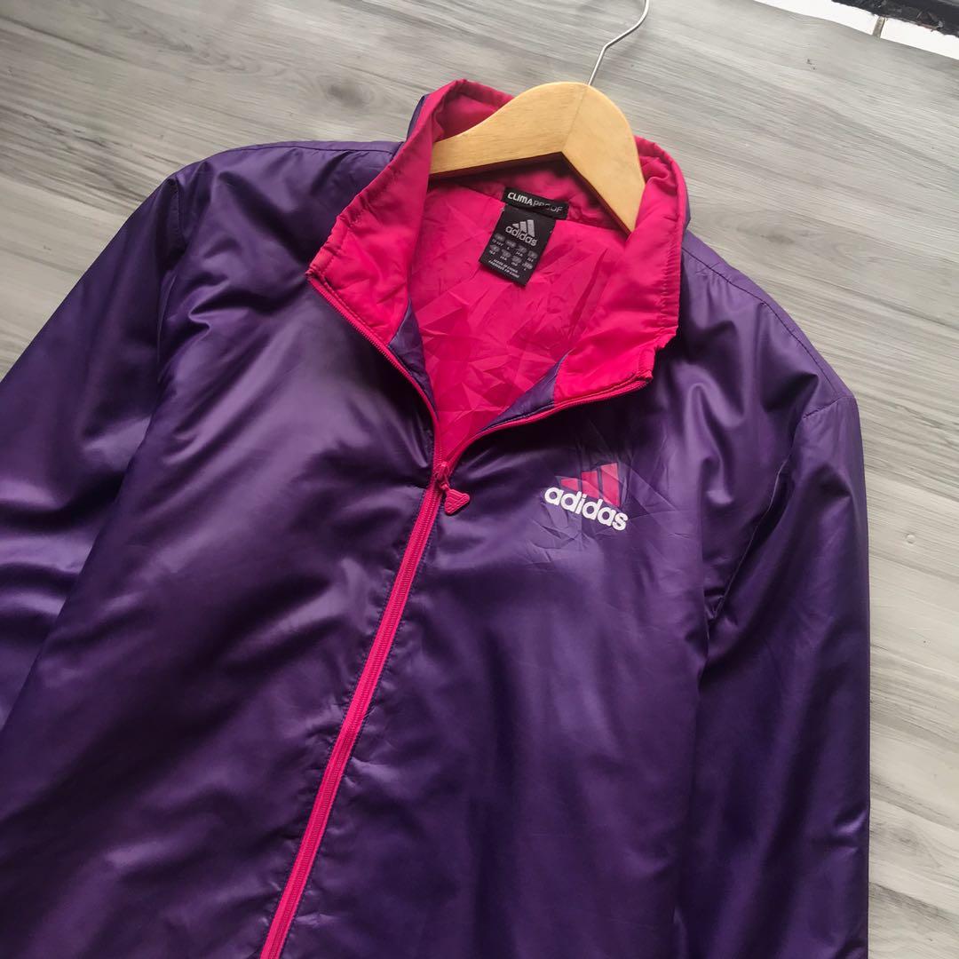 adidas purple coat