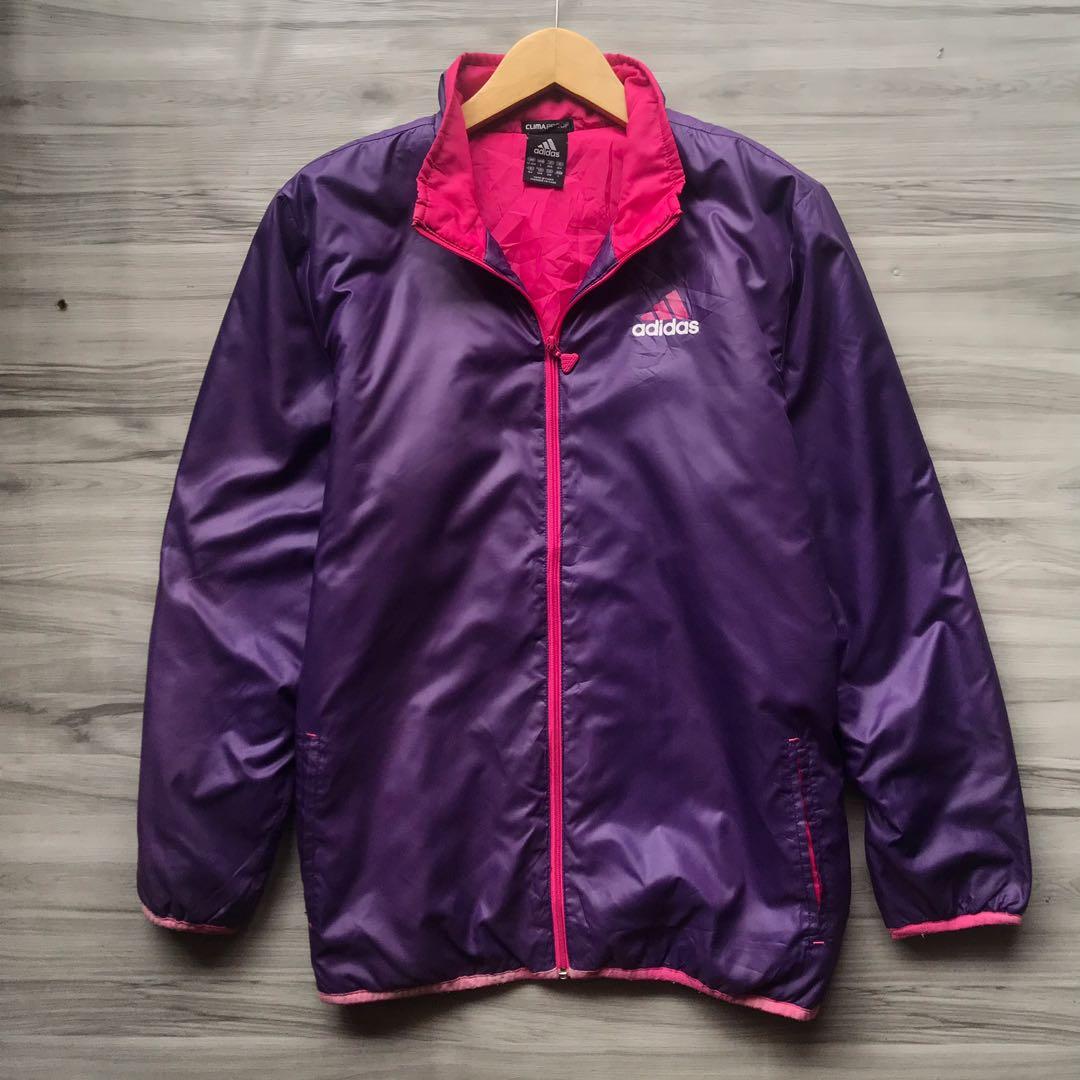 adidas purple coat