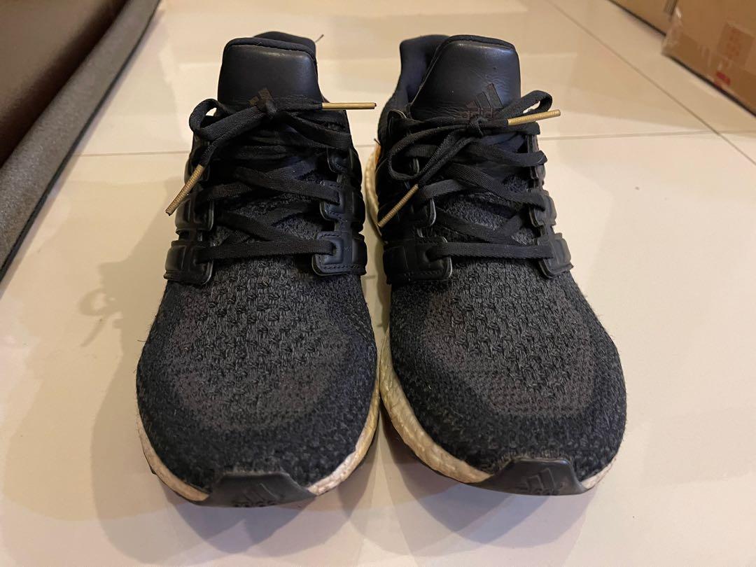 Ultra boost gold hotsell medal on feet