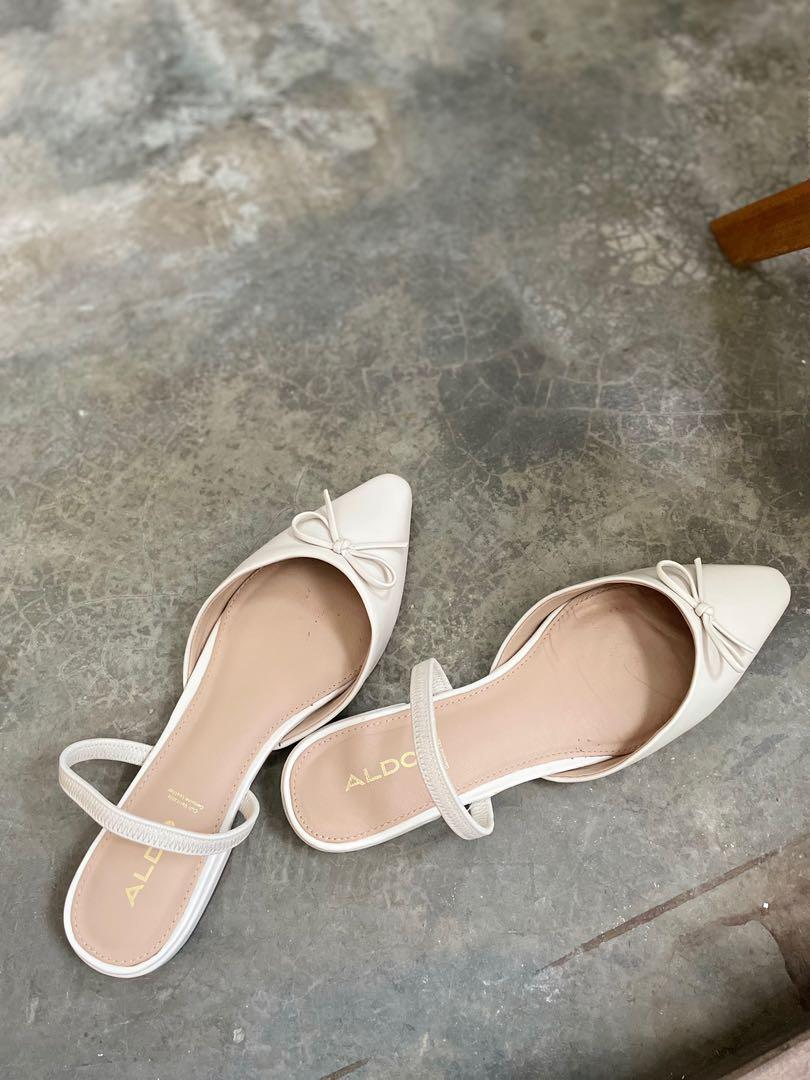 Aldo pink flats discount