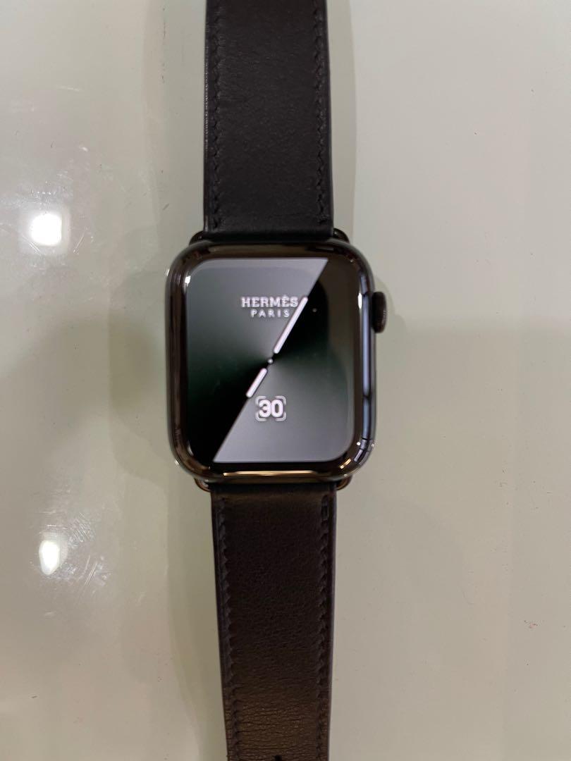 Apple Watch HERMES series5 44mm スペースグレー - その他