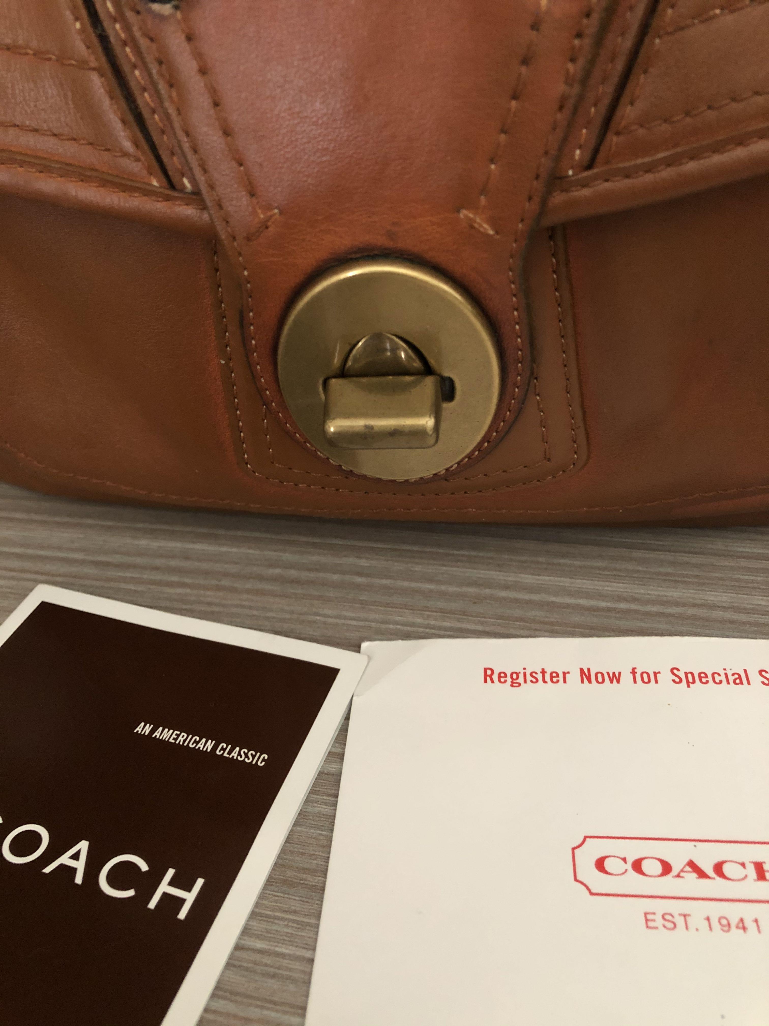 SOLD*COACH*Vintage 65TH ANNIV WALLET VACHETTA