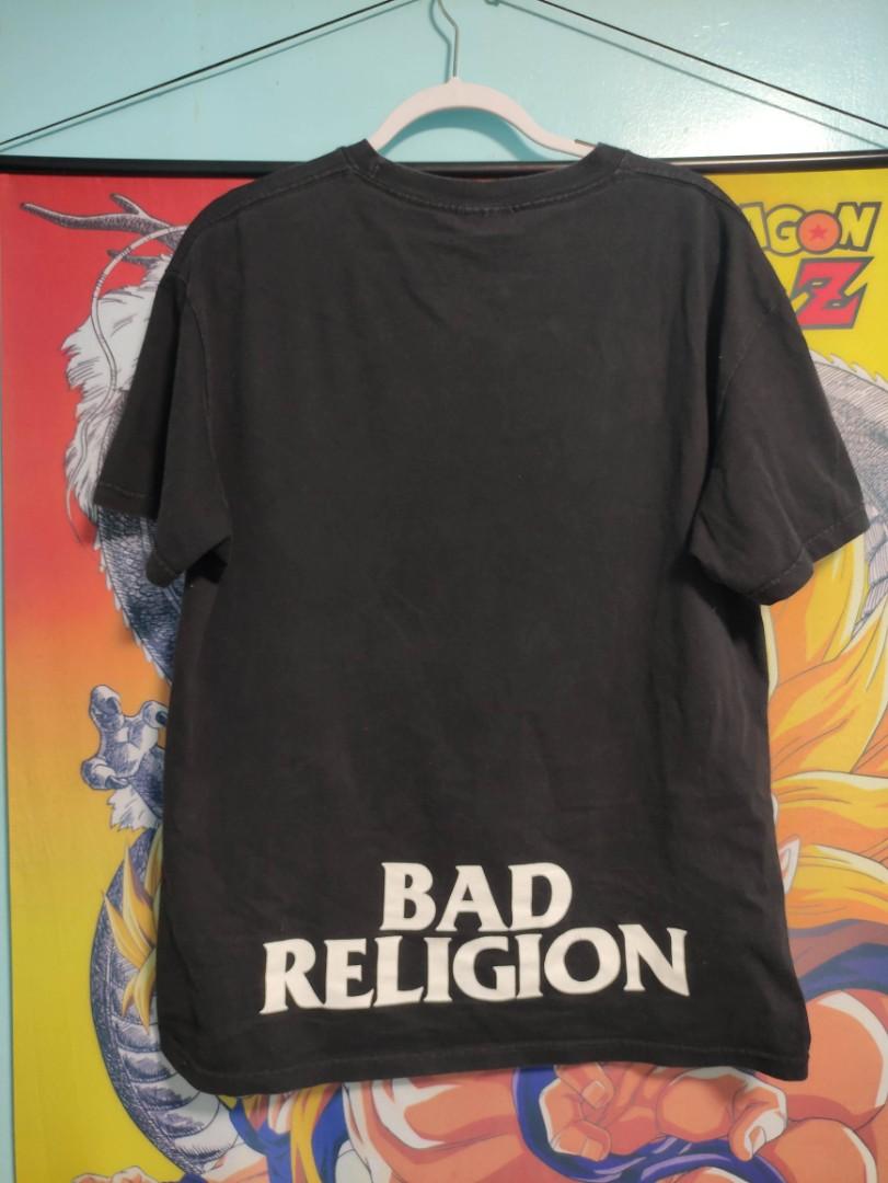 Bad Religion (Category: Tshirts & Polo Shirts ) located in Quezon City. Submitted by panicbuyer461 (Listing ID 1140673514, Image 3). Description: Vintage Bad Religion with backhit 21.5x28 with minor flaws 7000php shipped.