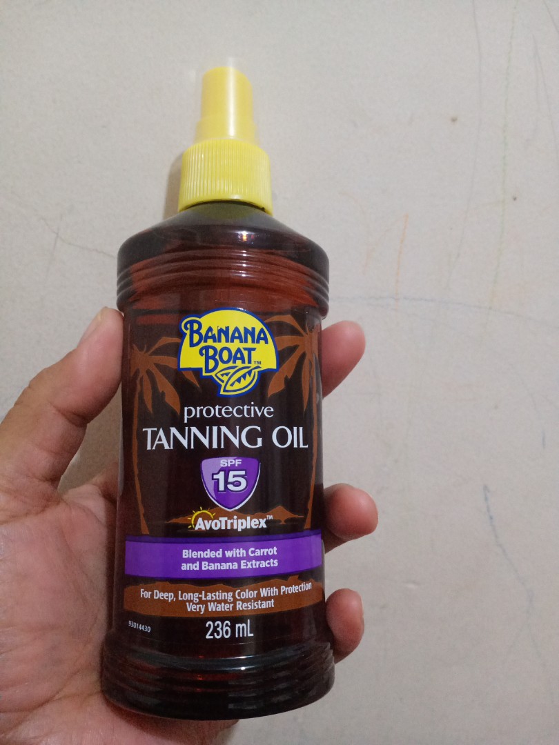 Banana boat tanning oil, Kesehatan & Kecantikan, Kulit, Sabun & Tubuh