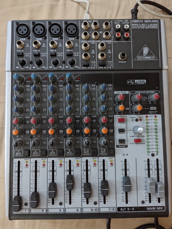 Behringer Xenyx 1204USB Mixer with USB interface, Audio, Other Audio