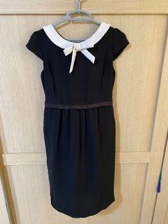 Blum & Co dress black white