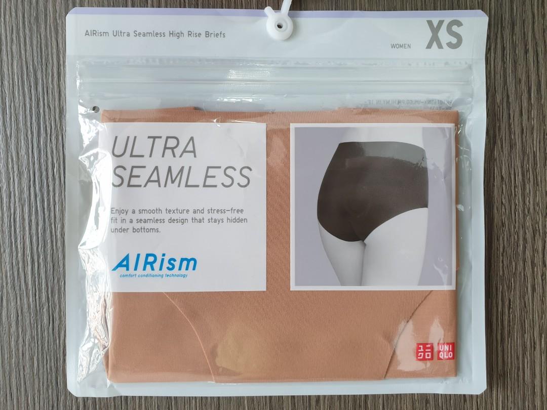 Uniqlo AIRism Ultra Seamless Shorts (High Rise Brief), Women's Fashion, New  Undergarments & Loungewear on Carousell