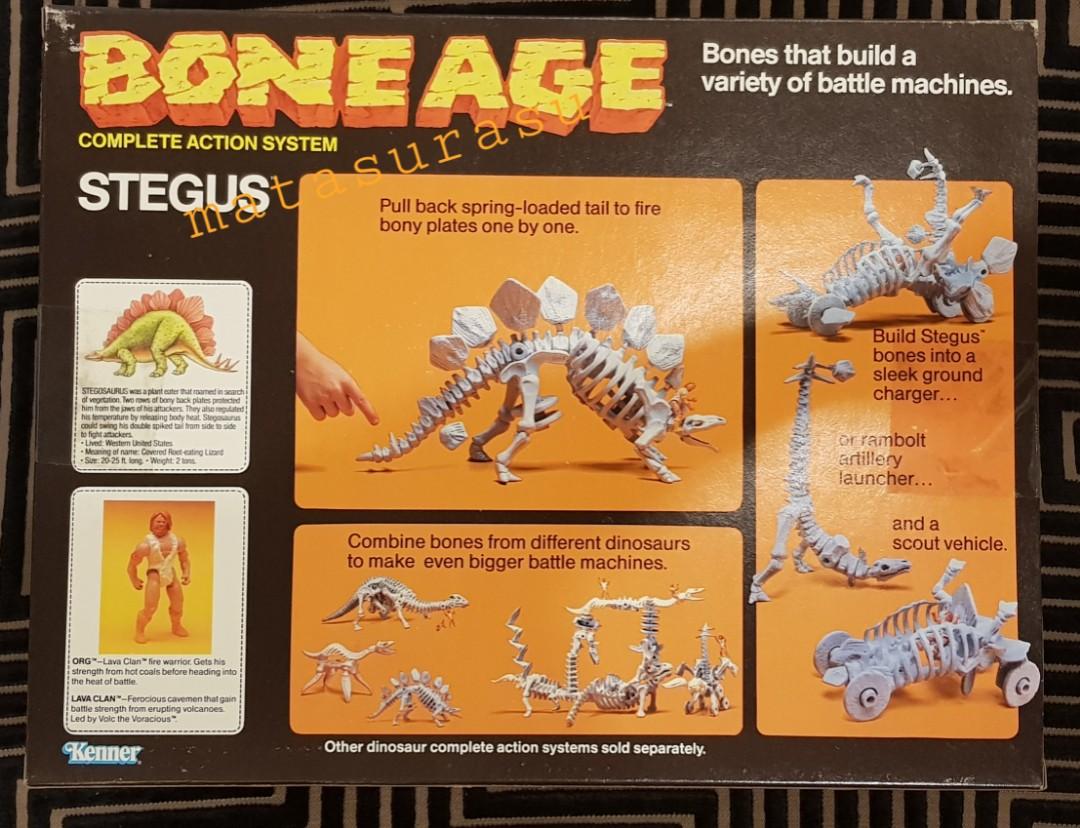 Bone Age Stegus Kenner (1988) **RARE**, Hobbies & Toys, Collectibles ...