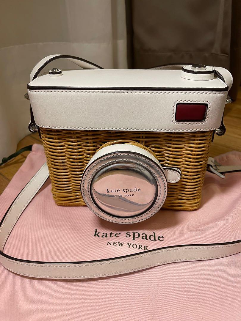 Kate spade hot sale rose camera bag