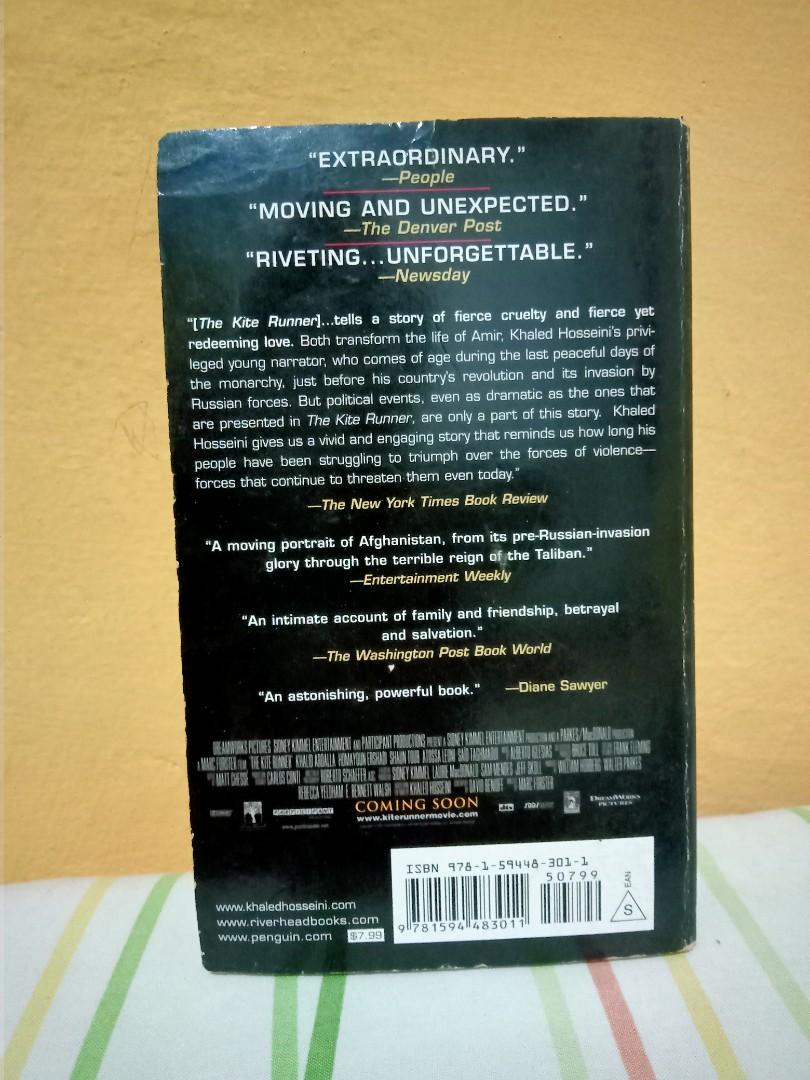 Buku kite runner ( khaled hosseini)