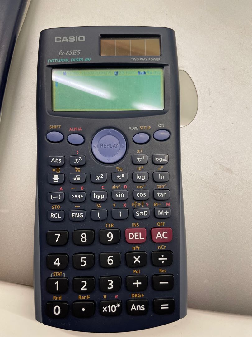 Casio fx 85es natural display outlet