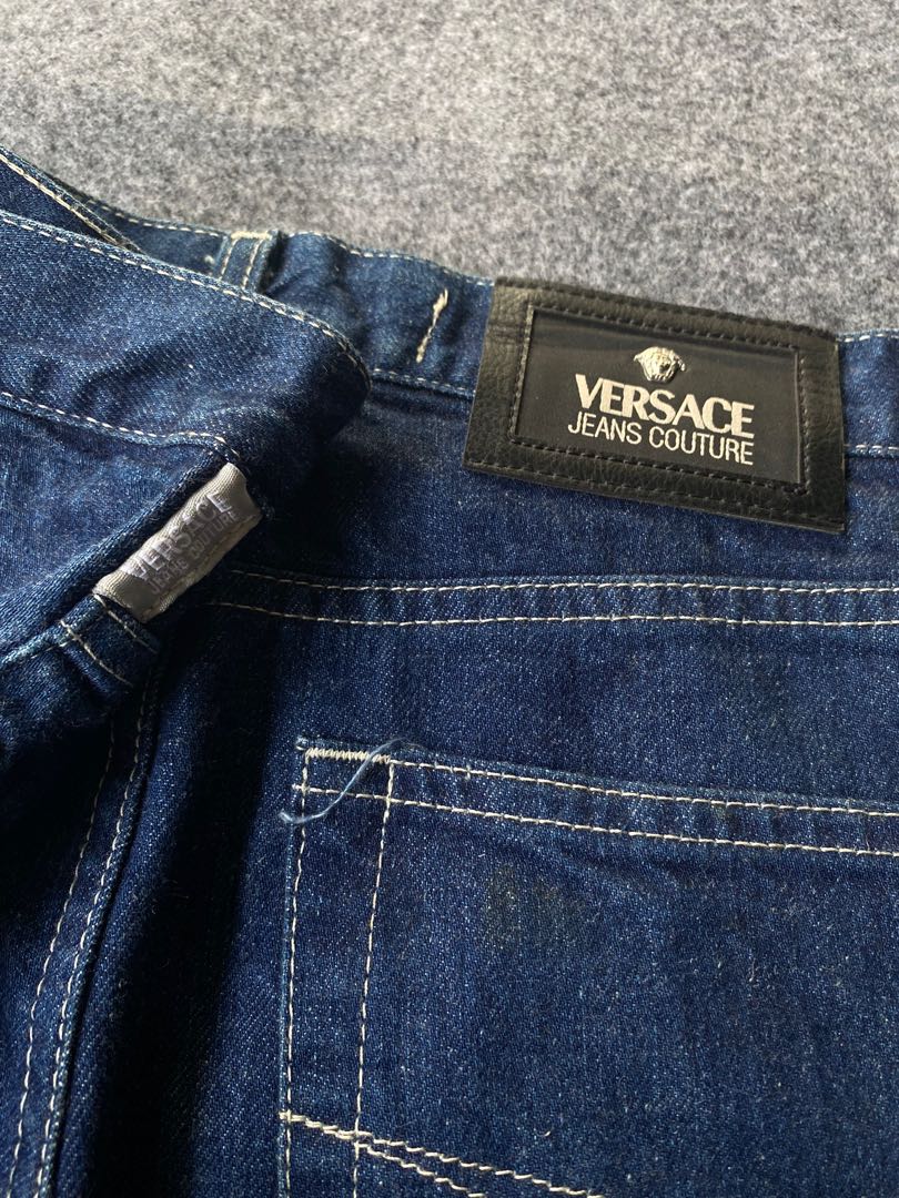 Celana Jeans Versace, Fesyen Pria 