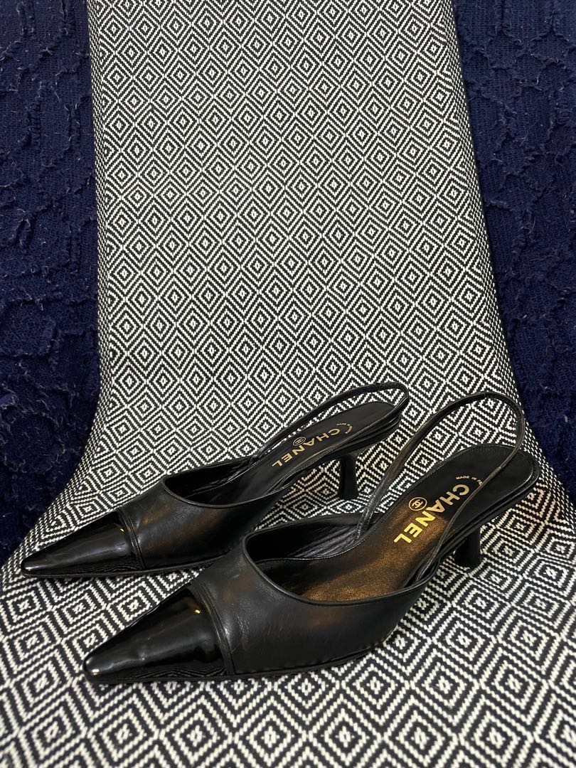 Chanel sale kitten heel
