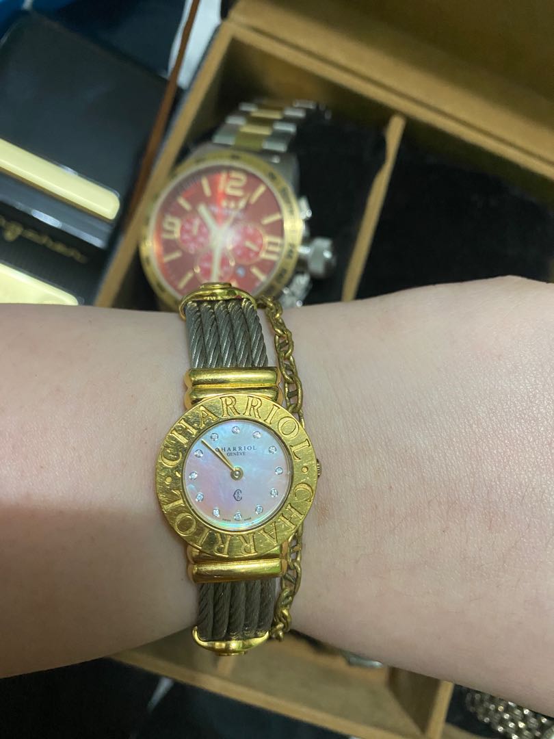 CHARRIOL with diamonds Women s Fashion Watches Accessories