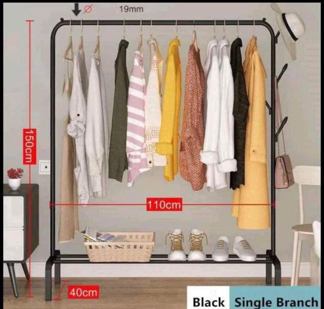 cloth rack (single,double), Furniture & Home Living, Home Improvement ...