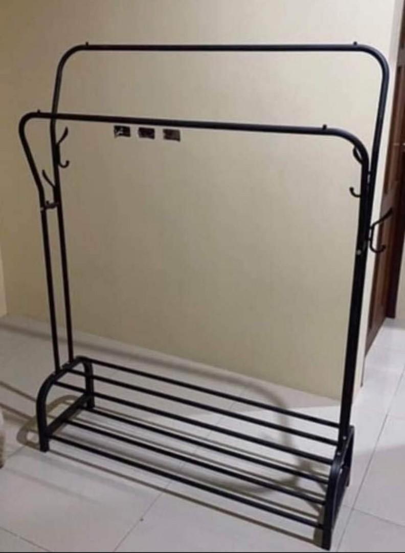 cloth rack (single,double), Furniture & Home Living, Home Improvement ...