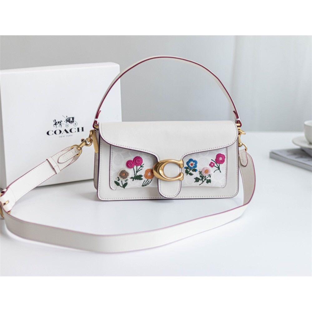 Coach floral store tabby