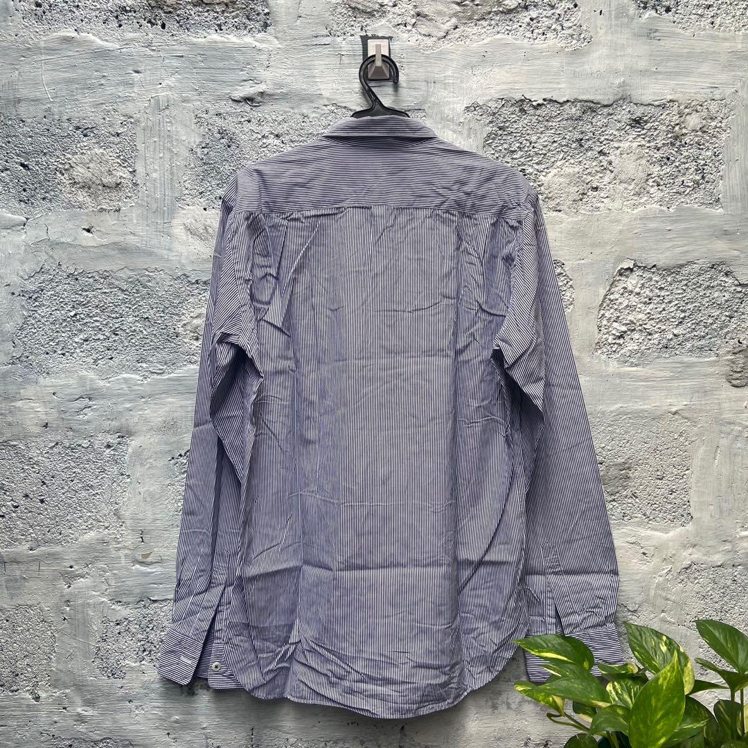 Comme des Garcons Homme (Category: Formal Shirts) located in Pasig City. Submitted by danielle_mikael (Listing ID 1140647277, Image 2). Description: Comme des Garcons Homme Long sleeve Medium in size Dimension: 20x28 inches No issue Plus shipping fee.