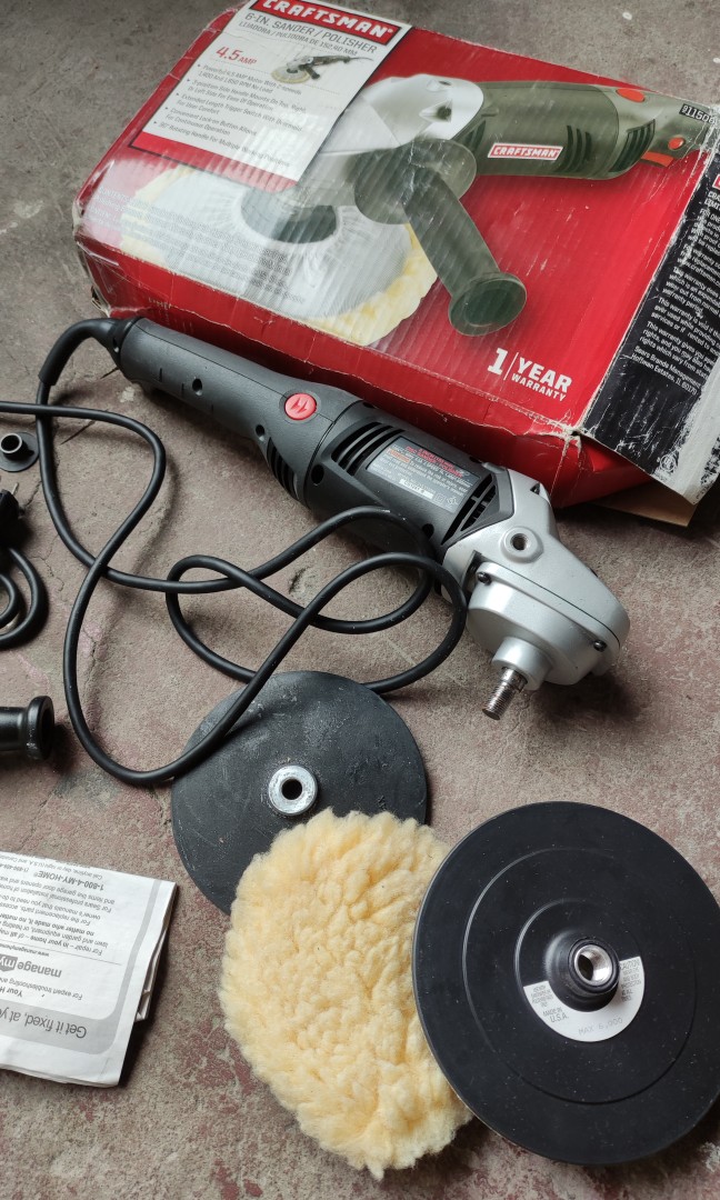 Craftsman Buffing Machine, Furniture & Home Living, Cleaning & Homecare Supplies, Cleaning Tools