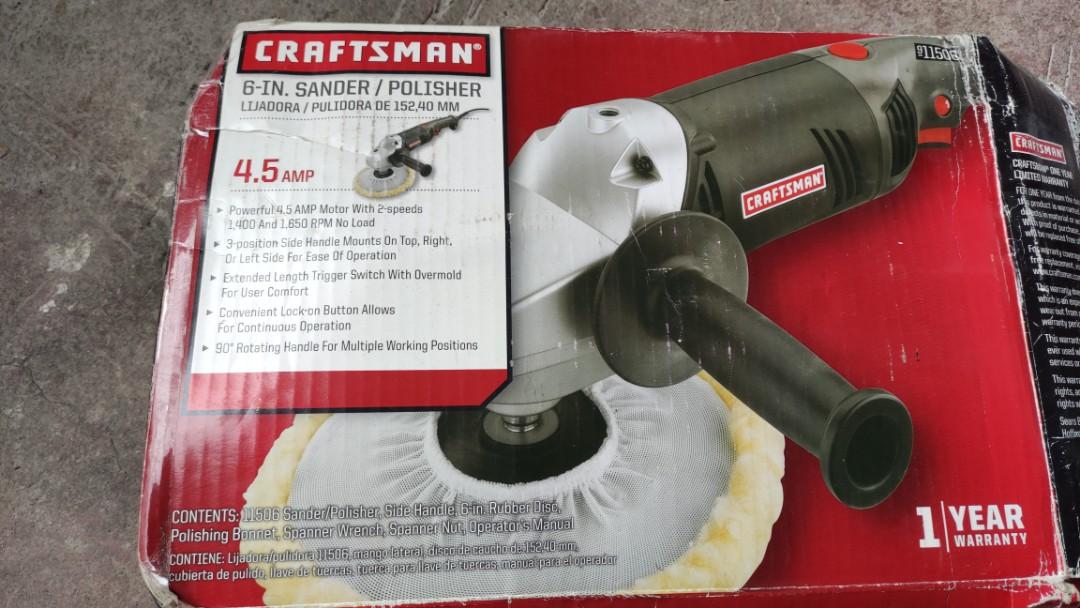 Craftsman Buffing Machine, Furniture & Home Living, Cleaning & Homecare Supplies, Cleaning Tools