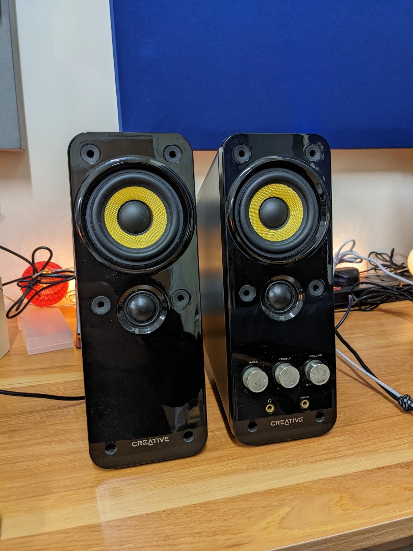 Creative Gigaworks T20 Series II Speakers, 音響器材, Soundbar、揚聲器、藍牙喇叭、耳擴 ...