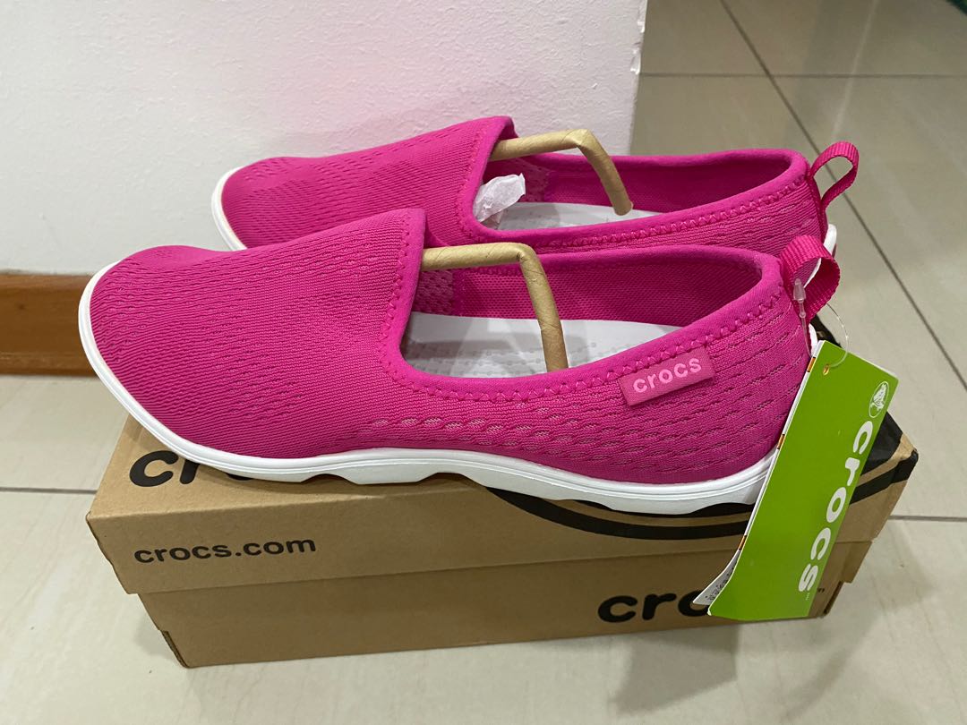 Crocs women's duet busy top day xpress mesh skimmer