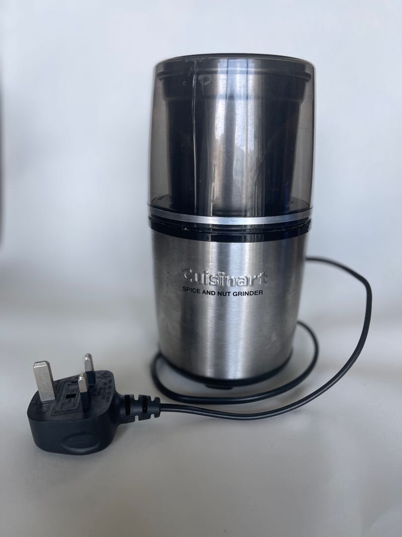 Cuisinart SG-10 Electric Spice and Nut Grinder - Silver W/manual