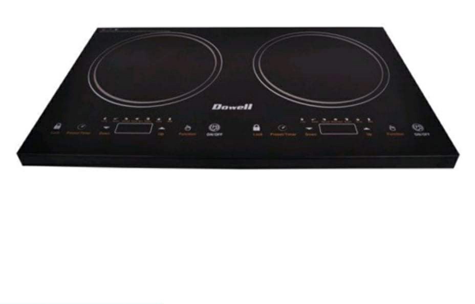 Dowell Induction Double Burner Electric Stove TV Home