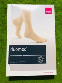Duomed Medical Compression Stocking Thigh High / Open Toe / Medium Size / Made in Germany