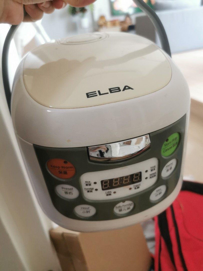 Elba mini rice cooker, TV & Home Appliances, Kitchen Appliances