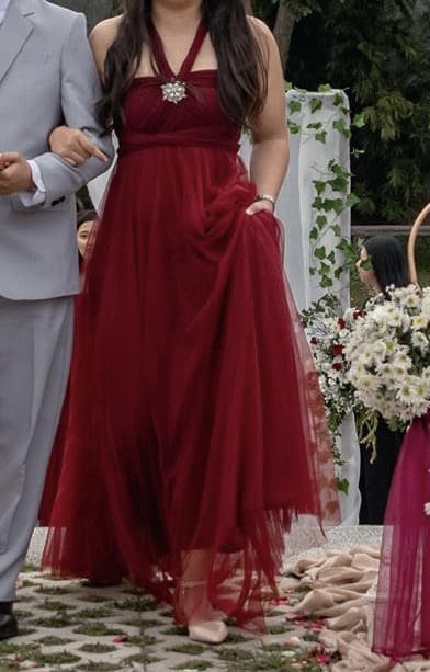 ELEGANT Infinity Dress, Women's Fashion, Dresses & Sets, Evening dresses &  gowns on Carousell