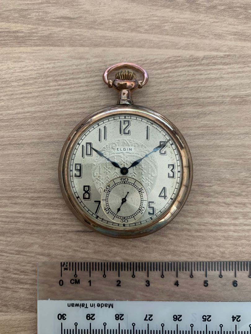 Elgin gold plated on sale watch
