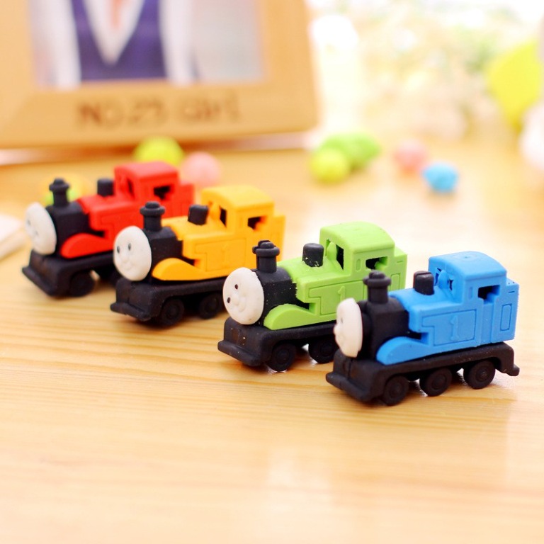 Eraser Stationery Eraser Japan and South Korea Cute Thomas Train Eraser