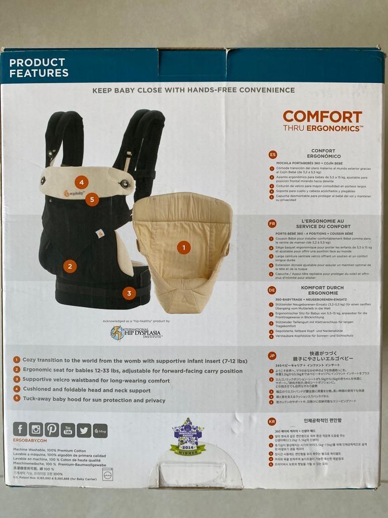Ergobaby 360 bundle shop of joy instructions