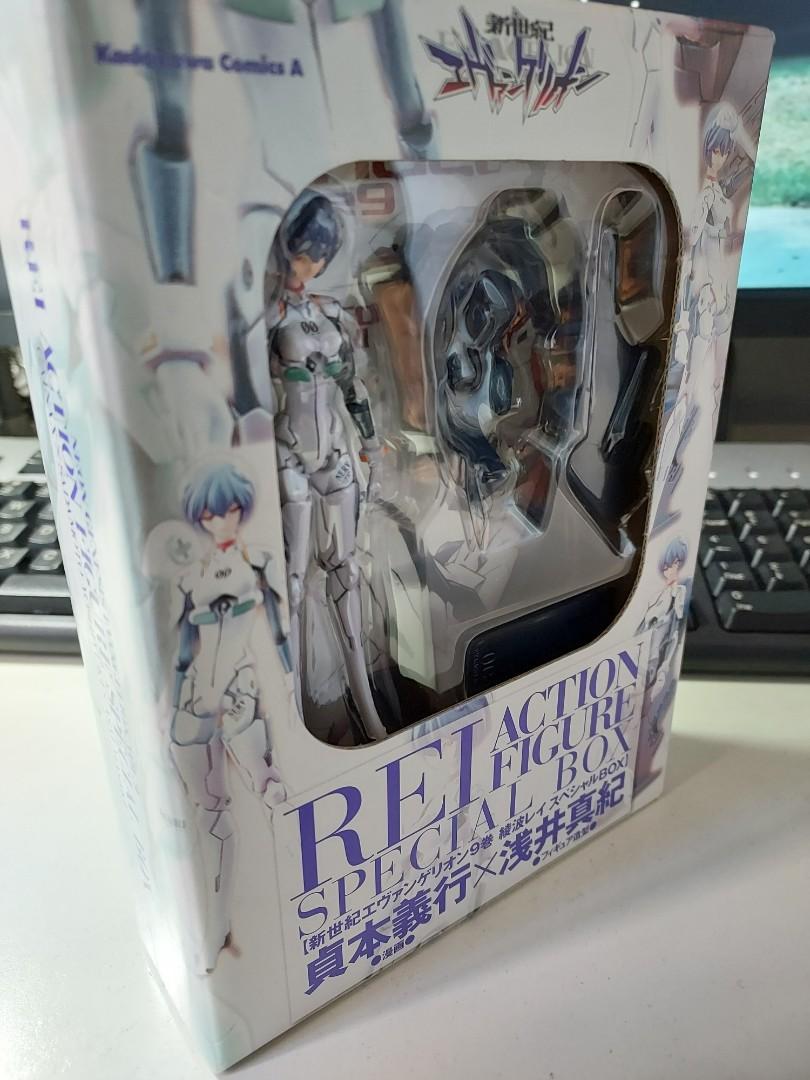 凌波麗EVA Rei action figure Special box, 興趣及遊戲, 玩具 & 遊戲類 Carousell