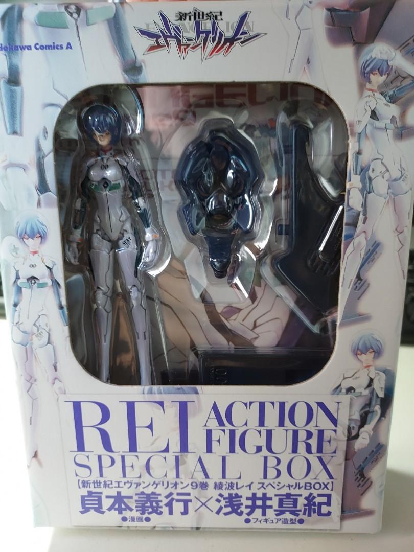 凌波麗EVA Rei action figure Special box, 興趣及遊戲, 玩具 & 遊戲類 Carousell