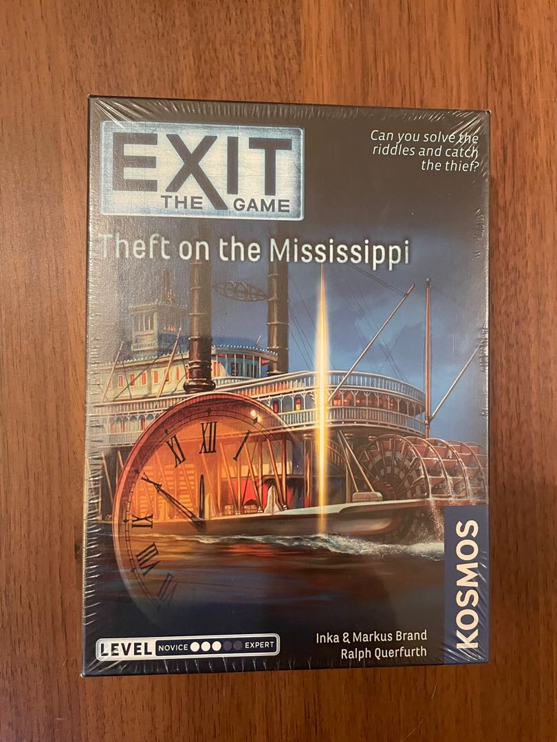 EXIT Theft on the Mississippi (escape room), Hobbies & Toys, Toys