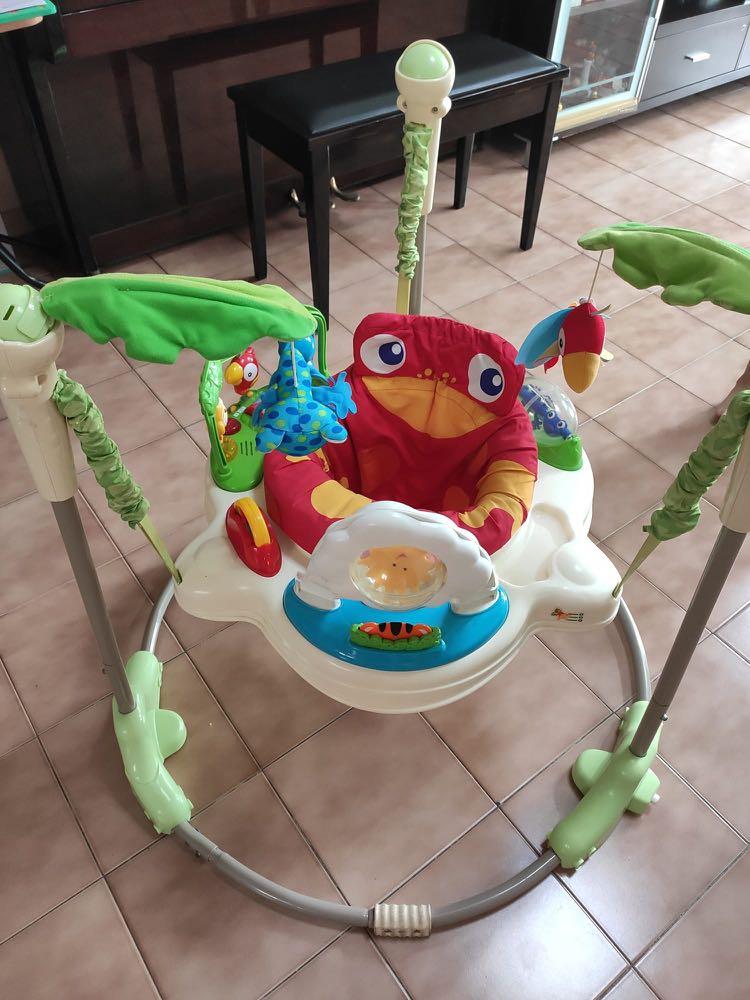 Fisher Price Rainforest Jumperoo, Babies & Kids, Infant Playtime on