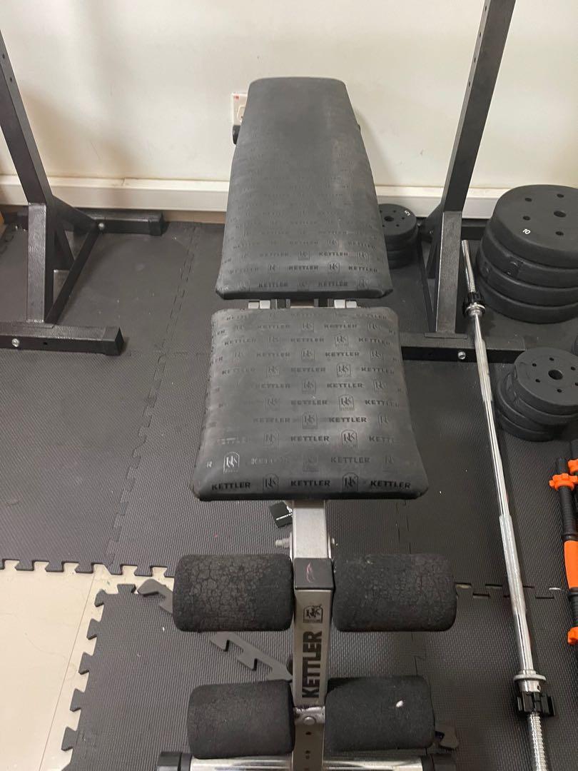 Full gym set to sell, Sports Equipment, Exercise & Fitness, Weights