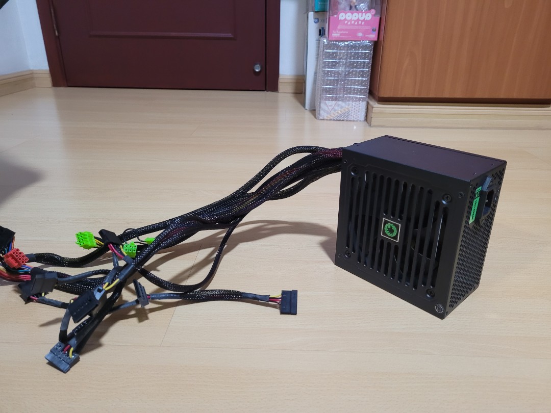 Computer PC Power Supply for Gaming PC, Gamemax Ge-600W 80plus - China  Power Supply and Switching Power Supply price