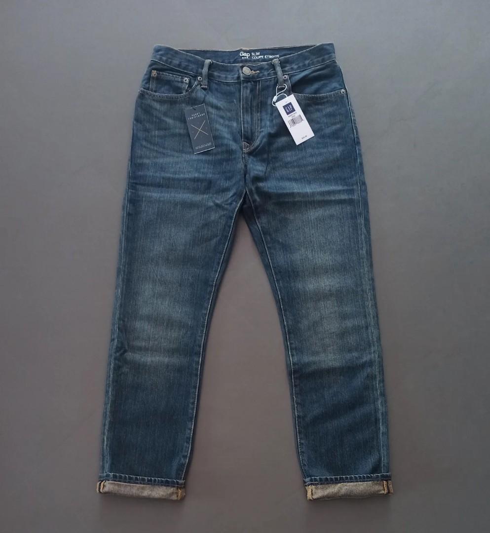 Gap jeans Slim Straight Size 30, Fesyen 